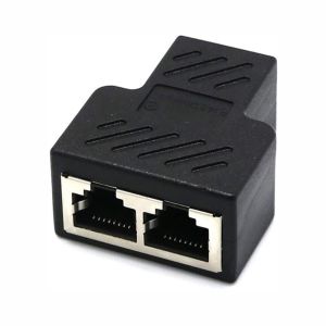 ADAPTADOR PARA TELEFONE RJ45 2 FÊMEAS X 1 MACHO