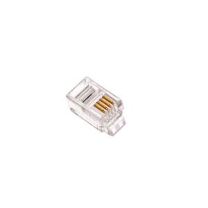 PLUG MODULAR-  RJ 9 - 4 X 4