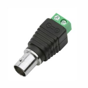 CONECTOR BNC FÊMEA C/ BORNE JR73 - PCT C/10