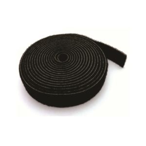 VELCRO DUPLA FACE SLIM 4YD ( QWIK TIE) COM 3,6 MTS PRETO VELCRO