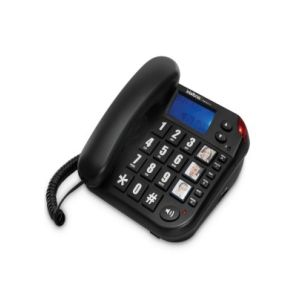 TELEFONE COM FIO COM TECLAS GRANDES - TOK FÁCIL