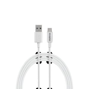 CABO- MICRO USB + USB-C 1,2M PVC BR 12PB