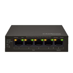 SWITCH 5 PORTAS FAST 4 PORT POE SF 500 