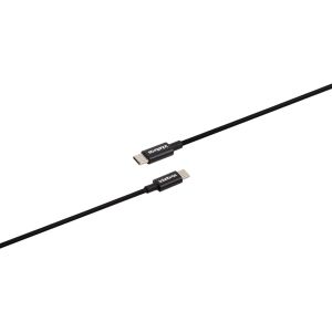 CABO USB-C - USB-C 1,5M NYLON PRETO INTE